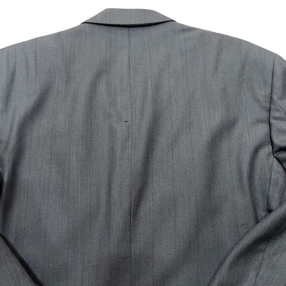 YSL Men’s Gray Double-breasted Suit Sz 42L - Picture 15 of 16